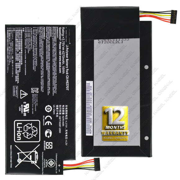 KAEEL ORIGINAL C11-ME370T Battery 4270mAh for Asus Google Nexus 7 Cellular with 6 Months Warranty.