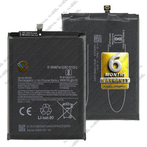 KAEEL ORIGINAL BN54 5020mAh for Xiaomi Redmi Note 9 M2003J15SC, M2003J15SG, M2003J15SS with 6 Months Warranty.