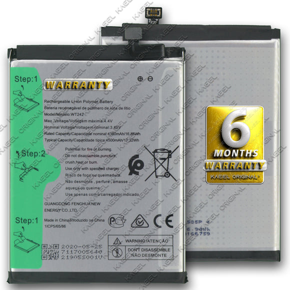 KAEEL ORIGINAL WT242 Battery 4500mAh for Nokia 2.4 TA-1277 TA-1275 TA-1274 TA-1270 with 6 Months Warranty.