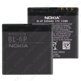 KAEEL ORIGINAL BL-6P Battery 830mAh for Nokia 6500C 6500 Classic 7900 Prism 7900 with 6 Months Warranty.