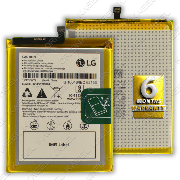 KAEEL ORIGINAL LG3450TMB01 3450mAh for LG W30 Pro LMX600IM, LM-X600IM with 6 Months Warranty.